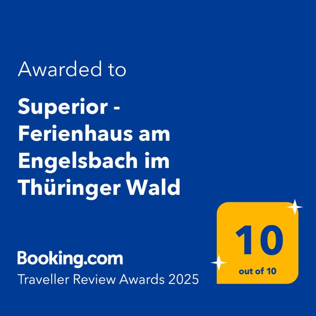 Superior - Ferienhaus Am Engelsbach Im Thueringer Wald エクステリア 写真
